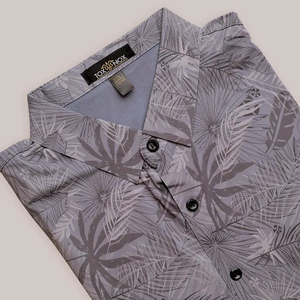 Grey_Tropical_Print_Relaxed_Fit_Half_Sleeve_Shirt_For_Men