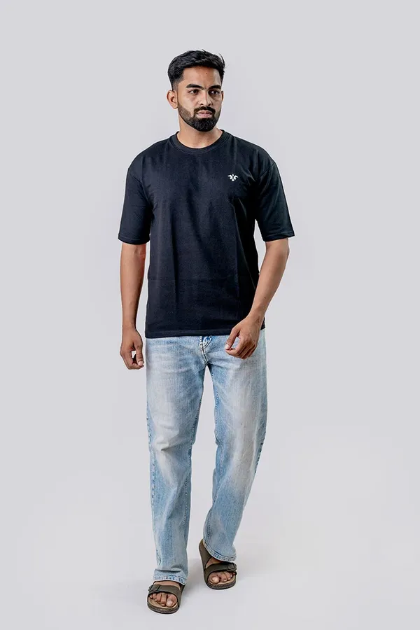Black_Cotton_Graphic_Print_Oversized_T-Shirt_For_Men