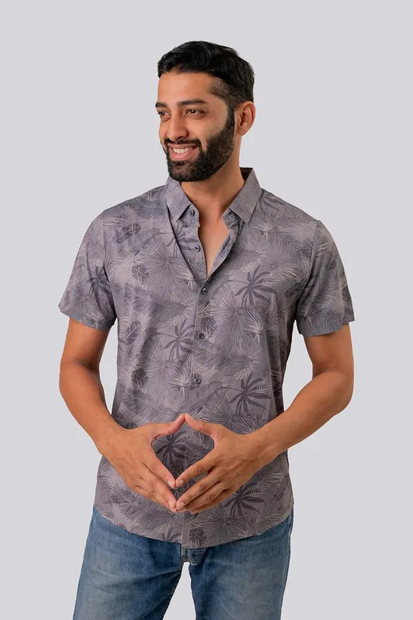 Grey_Tropical_Print_Relaxed_Fit_Half_Sleeve_Shirt_For_Men