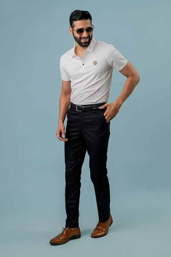 White_Regular_Fit_Collared_Polo_T-Shirt_For_Men