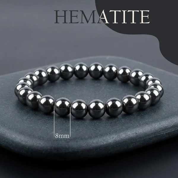 Hematite_Beaded_Bracelet_-_8mm_Metallic_Grey_Stone_Bracelet
