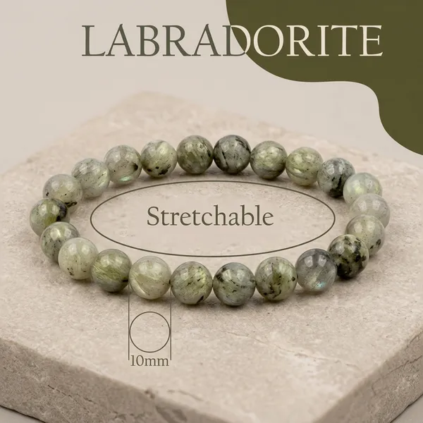 Labranorite_Stretchable_Bead_Bracelet