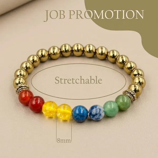 Job_Promotion_Stretchable_Gemstone_Bracelet_with_Gold_Beads