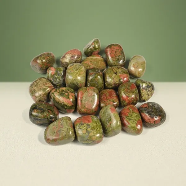 Unakite_Tumbled_Stones_-_Natural_Healing_Crystals_(Set_of_Multiple_Pieces)