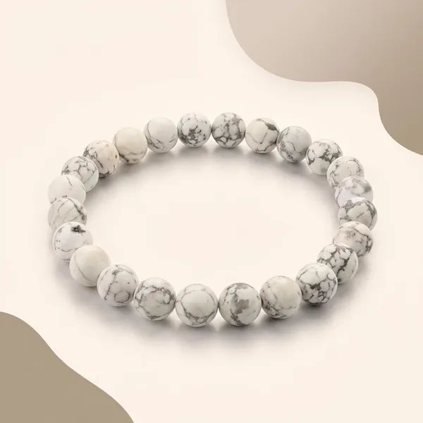Howlite_Stretchable_Gemstone_Bracelet