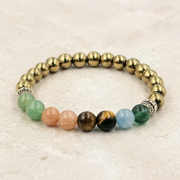 Career_Success_Stretchable_Gemstone_Bracelet_with_Golden_Beads_-_8mm