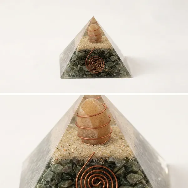 Orgonite_Energy_Pyramid_with_Reiki_Symbols_and_Green_Aventurine_Chips
