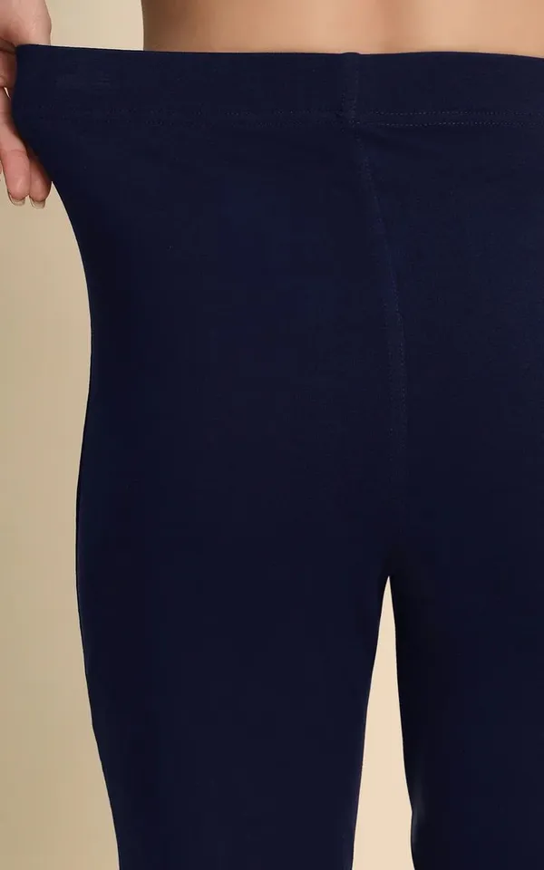 Navy_Blue_Cotton_Lycra_High_Waist_Ankle_Length_Leggings_For_Women