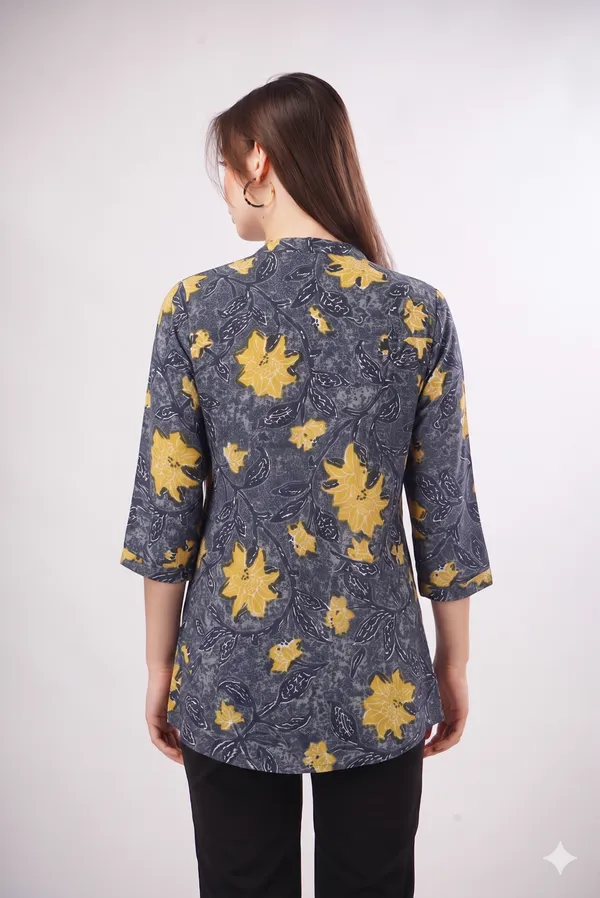 Grey_Rayon_Cotton_Relaxed_Floral_Print_Tunic_Top_For_Women