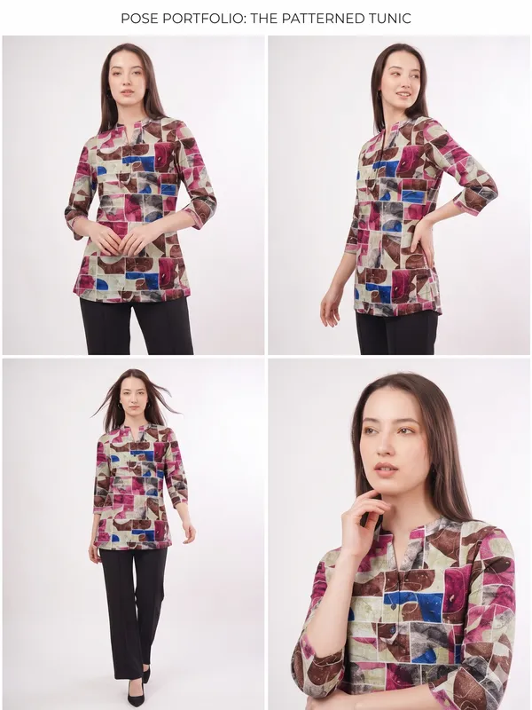 Multicolor_Rayon_Cotton_Relaxed_Abstract_Print_Tunic_Top_For_Women