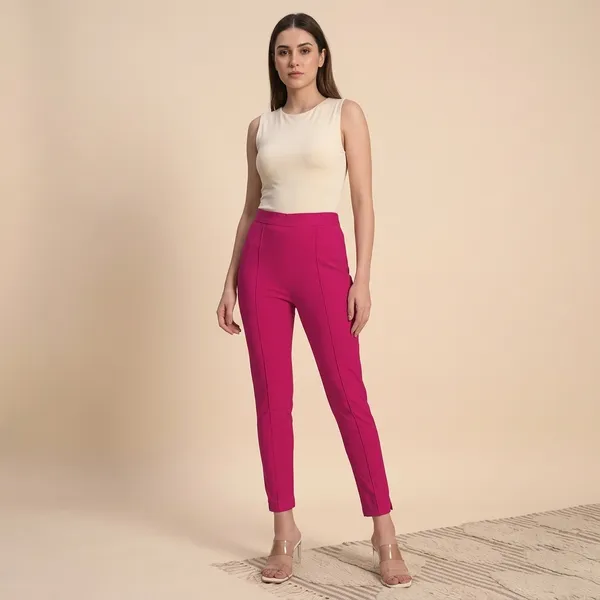Pink_Cotton_Lycra_High_Waist_Slim_Fit_Cigarette_Pants_For_Women