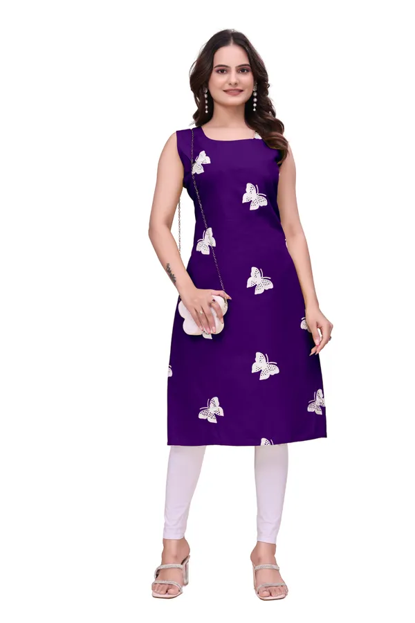 Purple_Rayon_A-Line_Butterfly_Embroidered_Kurti_For_Women