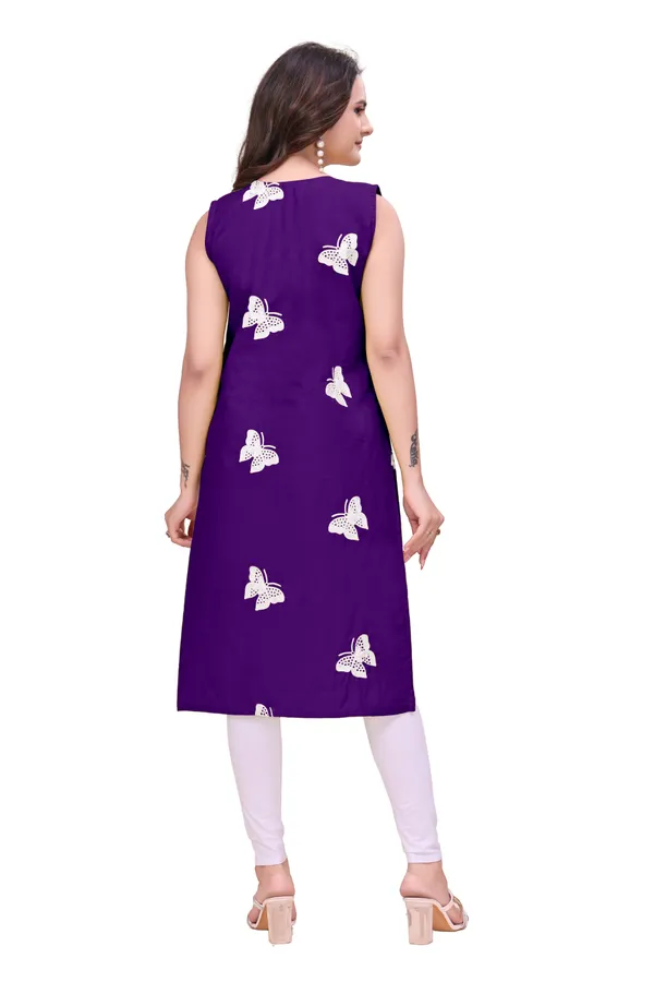 Purple_Rayon_A-Line_Butterfly_Embroidered_Kurti_For_Women