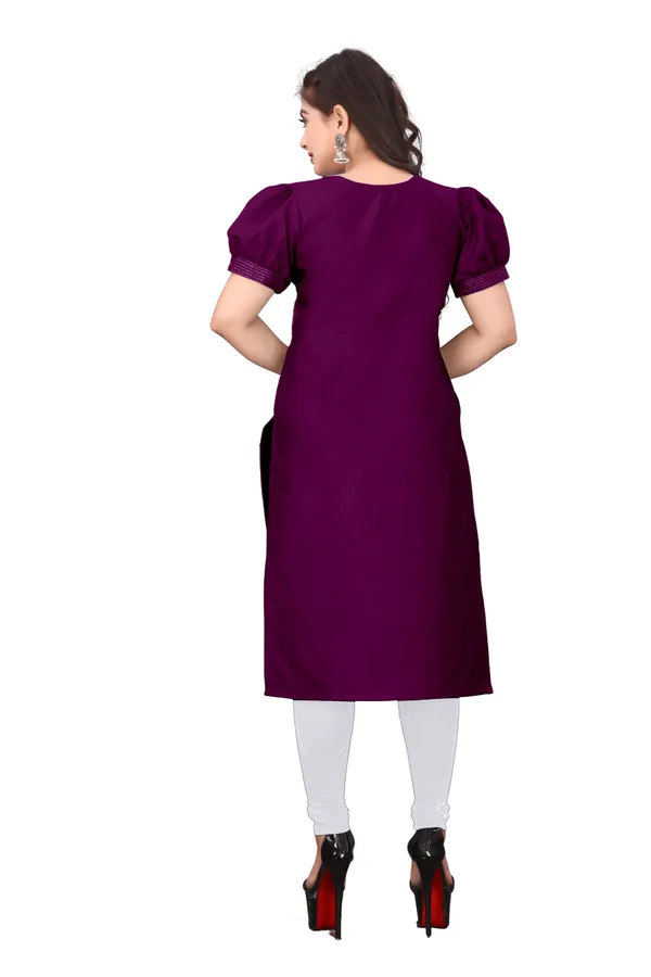 Purple_Cotton_A-Line_Floral_Embroidered_Kurta_For_Women