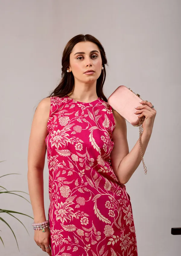 Floral_Printed_round-Neck_Pure_reyon_Kurti