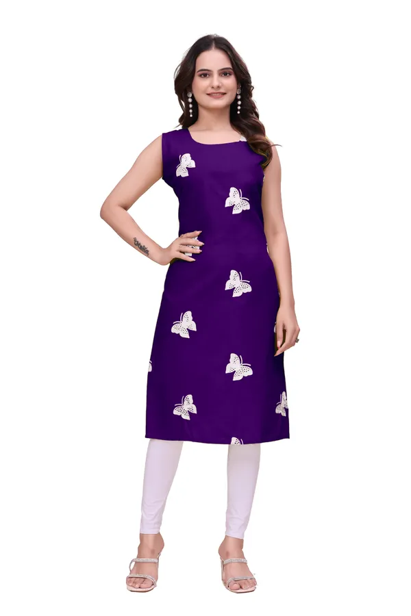 Purple_Rayon_A-Line_Butterfly_Embroidered_Kurti_For_Women