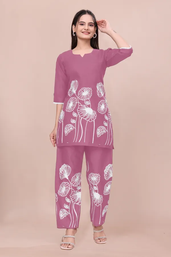 Purple_Cotton_Relaxed_Fit_Floral_Embroidered_Co-Ord_Set_For_Women