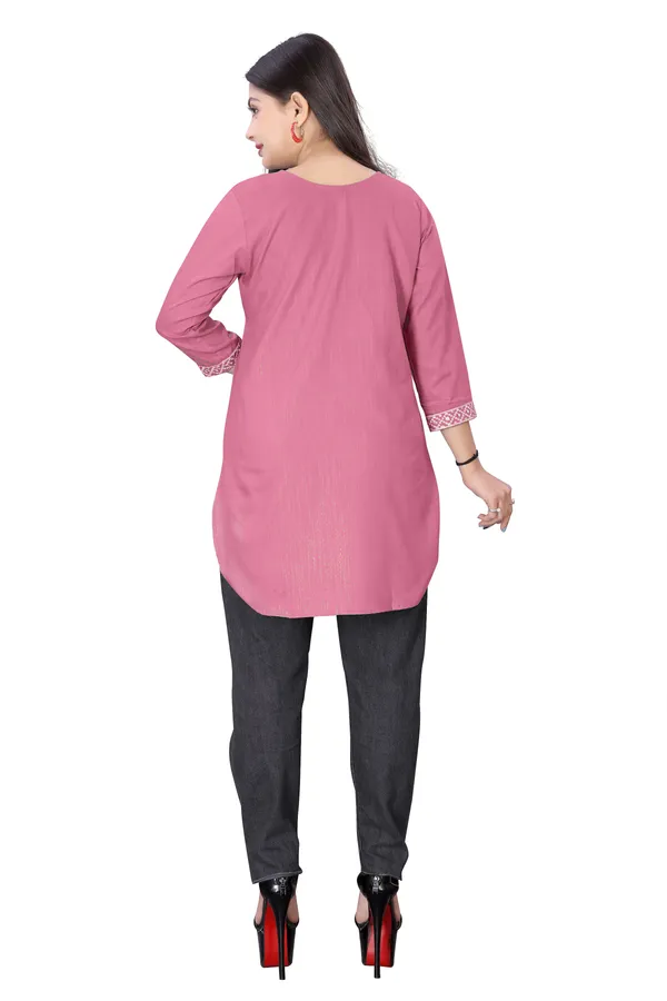 Pink_Cotton_Straight_Fit_Yoke_Embroidered_Kurti_For_Women