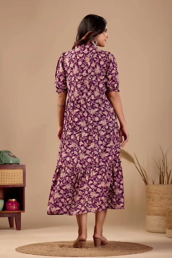 Teal__Cotton__blend_Relaxe_Printed__gown_For_Women