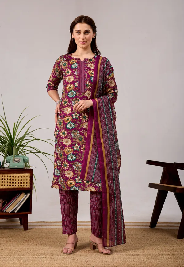 Women_Solid__Rayon_Spaghetti_Straps_Fusion_Kurta_Set