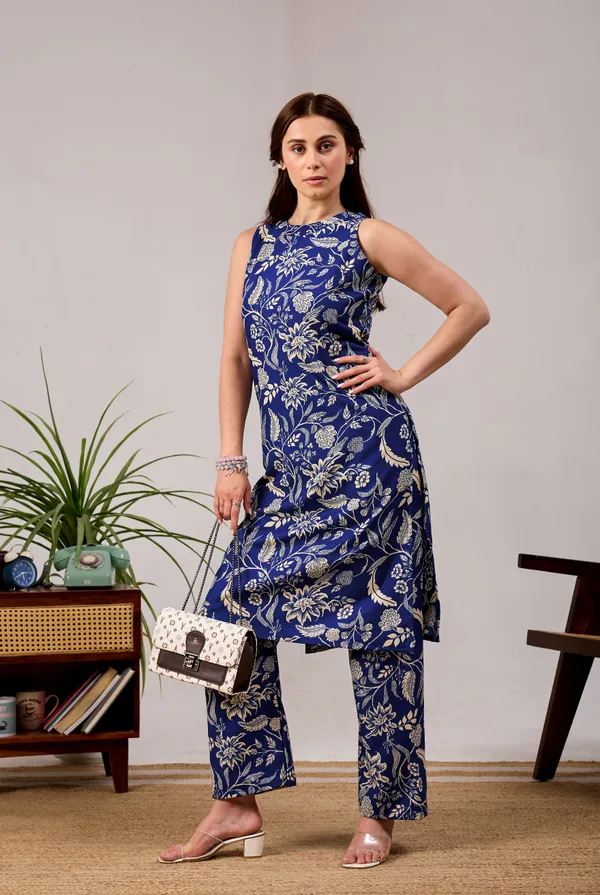 Women's_Floral_Printed_Co-ord_Set_|_Stylish_Kurti_&_Plazzo_Pant_Set_|_Comfortable_Daily_&_Casual_Wear_for_Women