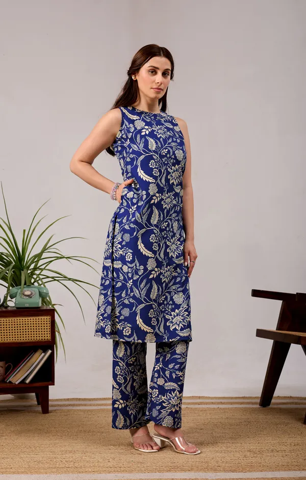 Women's_Floral_Printed_Co-ord_Set_|_Stylish_Kurti_&_Plazzo_Pant_Set_|_Comfortable_Daily_&_Casual_Wear_for_Women