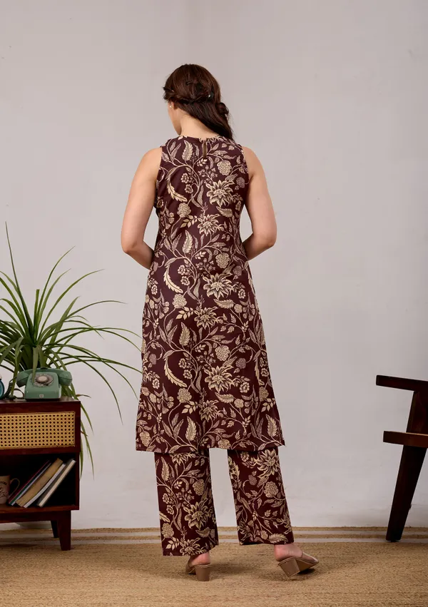Women's_Floral_Printed_Co-ord_Set_|_Stylish_Kurti_&_Plazzo_Pant_Set_|_Comfortable_Daily_&_Casual_Wear_for_Women