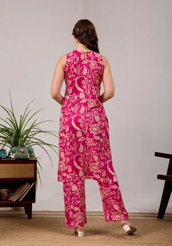 Floral_Printed_round-Neck_Pure_reyon_Kurti