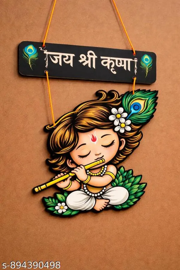 Multicolor_Devotional_Bal_Krishna_Wall_Hanging