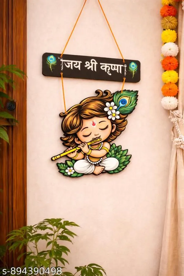 Multicolor_Devotional_Bal_Krishna_Wall_Hanging