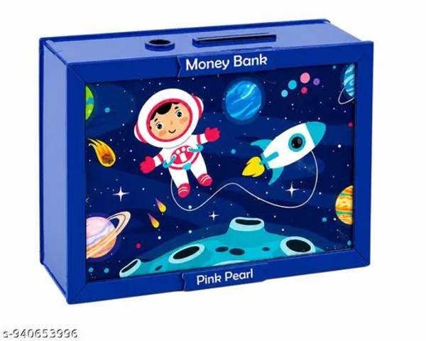Multicolor_Space_Theme_Astronaut_Cartoon_Kids_Piggy_Bank