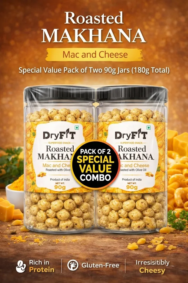 Dryfit_Roasted_Makhana_Mac_And_Cheese_Flavour_180_Gm_pack_of_2