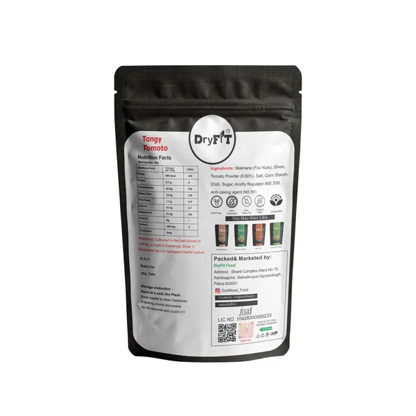Dryfit_Roasted_Makhana_Tangy_Tomato_Flavor_110_Calories_Pack_2