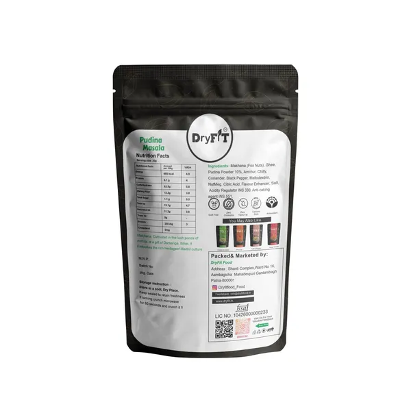Dryfit_Pudina_Masala_Roasted_Makhana_High_Protein_Snack