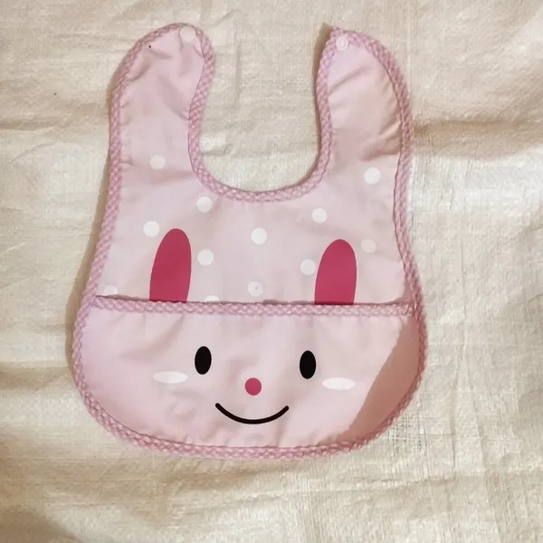 Pink_Cotton_Printed_Waterproof_Baby_Bib_Set_Of_3