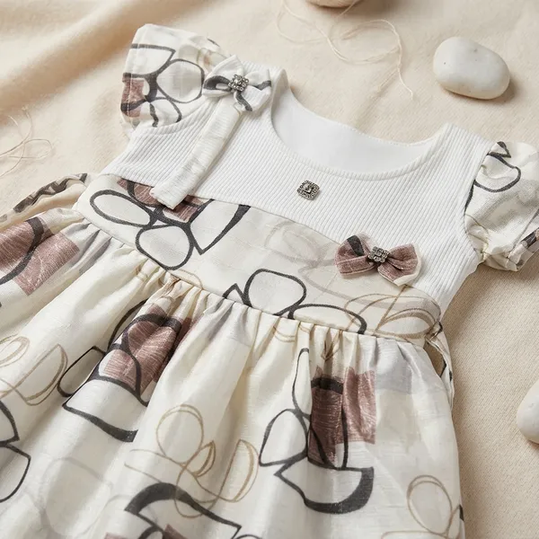 White_Cotton_Sleeveless_Floral_Print_Dress_For_Baby_Girls