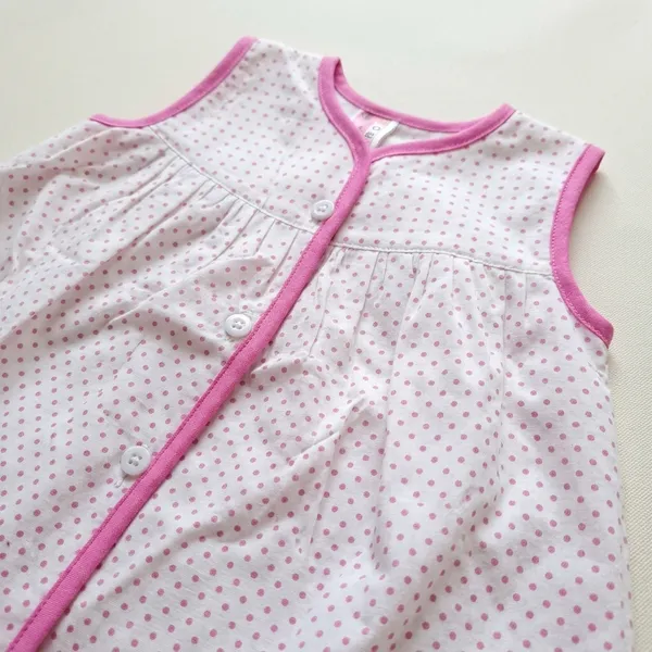 Pink_Cotton_Sleeveless_Polka_Dot_Dress_With_Bloomer_For_Baby_Girls