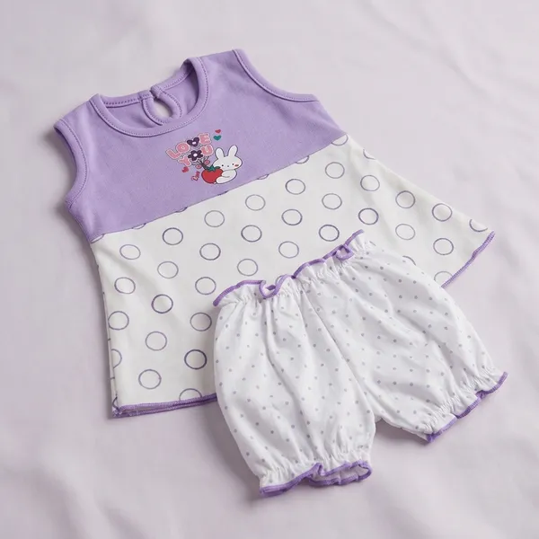 Purple_Cotton_Polka_Dot_Sleeveless_Dress_With_Bloomer_Set_For_Baby_Girls