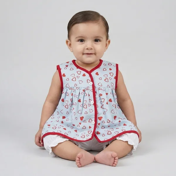 Blue_And_Red_Cotton_Heart_Print_Sleeveless_Frock_For_Baby_Girls