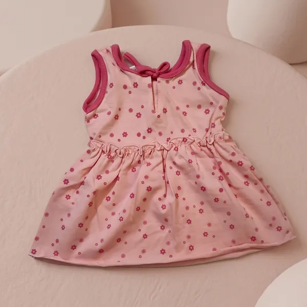 Pink_Cotton_Floral_Print_Sleeveless_Dress_For_Baby_Girls