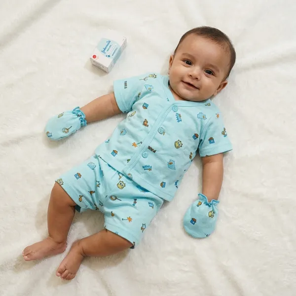 Blue_Cotton_Printed_Newborn_Clothing_Set