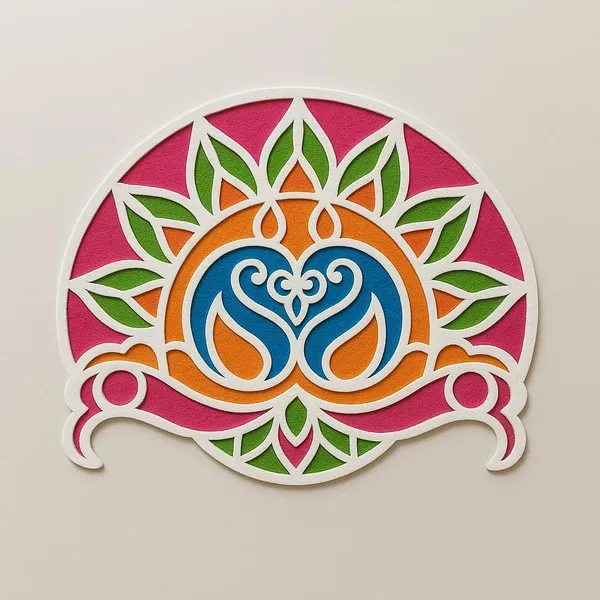 12_Inch_Peacock_Half_Mandala_Rangoli_Stencil_Or_Mat_Premium_5mm_Wooden_Mdf_Reusable_Rangoli_Design_Template_For_Diwali_Weddings_Navratri_Pongal_Onam_Pooja_Room_Entrance_Decoration