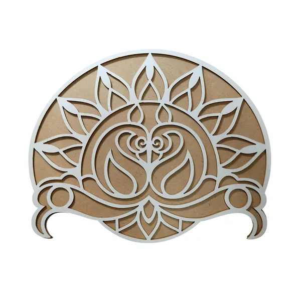 12_Inch_Peacock_Half_Mandala_Rangoli_Stencil_Or_Mat_Premium_5mm_Wooden_Mdf_Reusable_Rangoli_Design_Template_For_Diwali_Weddings_Navratri_Pongal_Onam_Pooja_Room_Entrance_Decoration