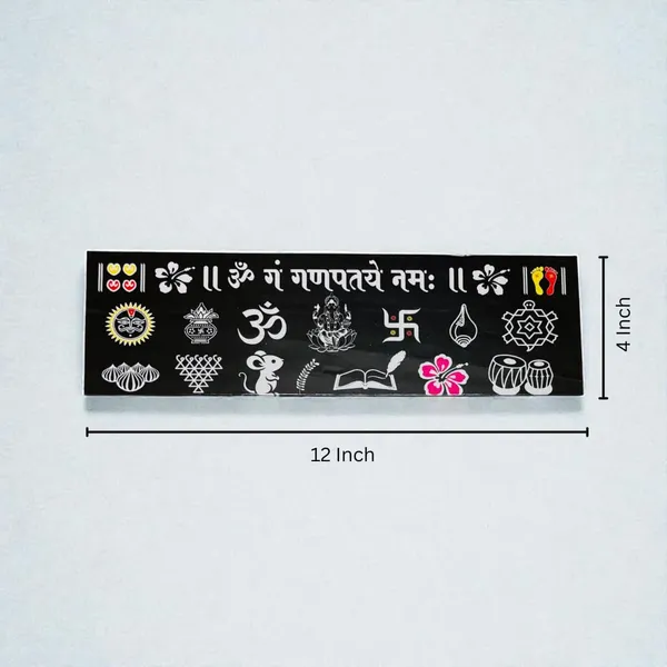 Artnest_Chitranjan_Rangoli_Wooden_Art_Hindu_Religious_Symbols_Decorative_Mdf_Board_For_Home_Temple_And_Door_Entrance_Ganesh_Rangoli