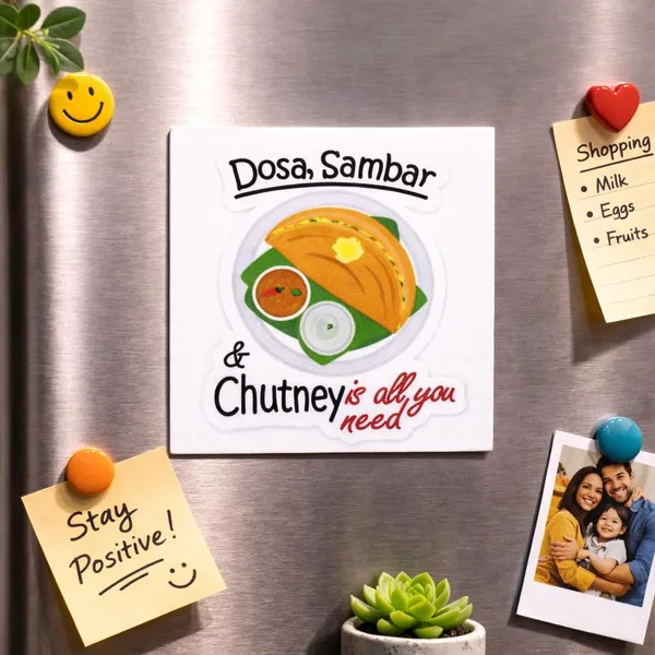 Indian_Food_Lover_Fridge_Magnet_Combo_Set_Of_4_Aai_Ch_Swampakghar_My_Kitchen_My_Rules_Powered_By_Chai_Dosa_Sambar_Chutney_Funny_Magnets