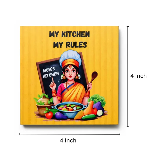 Kitchen_Queen_Fridge_Magnet_Combo_Set_Of_2_Aai_Ch_Swampakghar_My_Kitchen_My_Rules_Funny_Quote_Refrigerator_Magnets_For_Home_Cooking_Lovers