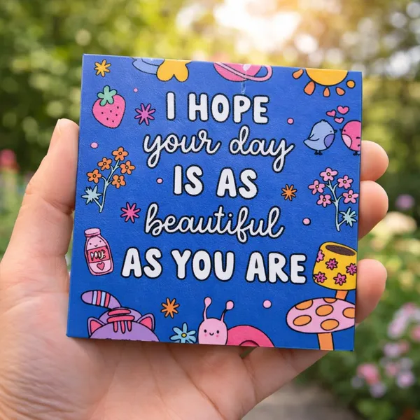 Daily_Boost_Fridge_Magnet_Combo_Set_Of_4_There_Is_Always_Reason_To_Smile_Have_Good_Day_I_Hope_Your_Day_Is_As_Beautiful_As_You_Are_If_You_Think_You_Can_Motivational_Magnets