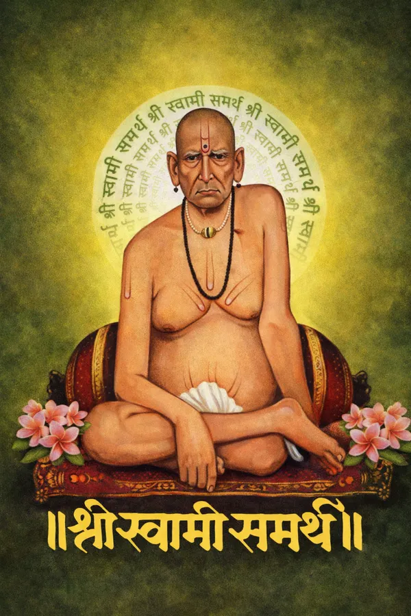 Shri_Swami_Samarth_Wooden_Fridge_Magnet_Decorative_10_Cm