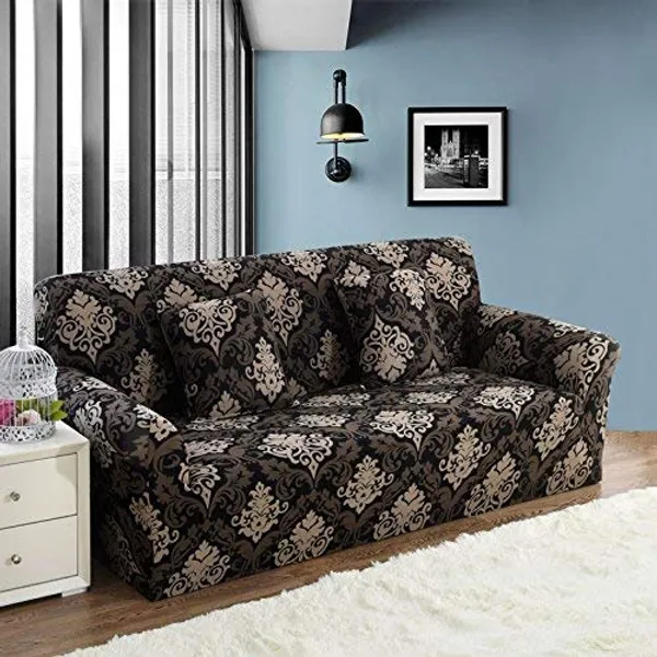 Gifts_Island_Polyester_3_Seater_Sofa_Abstract_Cover_(_Brown_Damas)