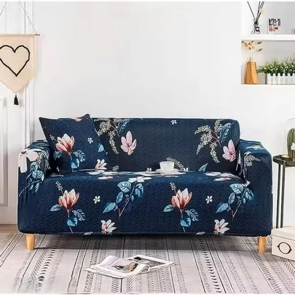 Gifts_Island_Polyester_3_Seater_Sofa_Cover_(_Blue_Flower)
